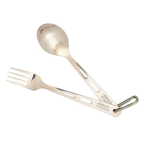 Vargo Titanium Spoon and Fork Set by Vargo