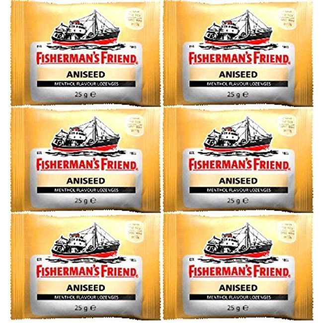 Fishermans Friend Aniseed Lozenges 25g x 12 Packs