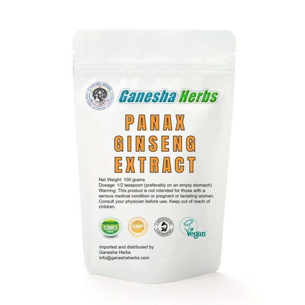 PANAX GINSENG ROOT HIGH POTENCY 20:1 CONCENTRATE EXTRACT POWDER 3.6 OZ / 100G