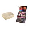 CAMEO GOLD LEATHER PROFESSIONAL EYE SHADOW LIP FACE MAKEUP KIT