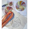 Design Works Crafts Inc. Sun Punch Needle Kit, White