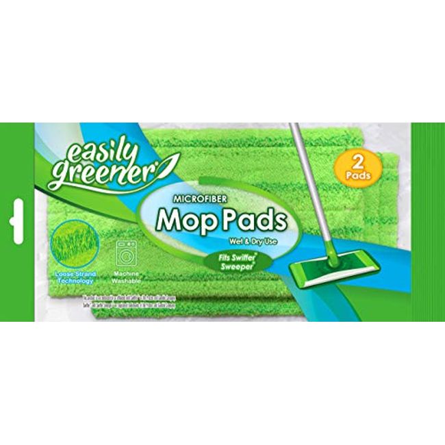  Reusable Mop Pads Refills Compatible with Swiffer Wet
