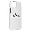 iPhone 14 Plus cute Donkey Heartbeat Case