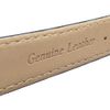 Talk Time Blue Leather Glove Grain Watch Strap with White Stitching 18mm