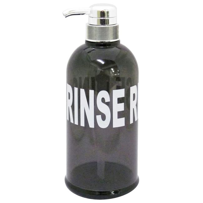 Senko 555372 Mobilia Large Capacity Soap Bottle for Rinse Dark Gray