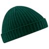 Beechfield Unisex Retro Trawler Winter Beanie Hat - Modern Black