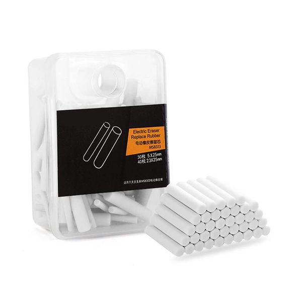 VOANZO 1 Box Electric Eraser Replacement White Easer Refills for Drawing Sketching Drafting