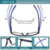 ZONLON 4 Pack Progressive Multifocus Reading Glasses for Men Women Blue Light Blocking Computer Reader with Spring Hinge (4 Mix C1, 1.25, x)