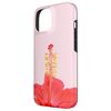 Hibiscus Exotic Tropical Flower Cut Out Case for iPhone 15