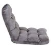 Adjustable Floor Chair w/Back Support Folding Sofa Chair 14 Adjustable Position