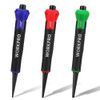 WORKPRO 3PIECE Nail Punch Set Nail Setter Color Coded Nail Set 1/32" 1/16" 3/32"