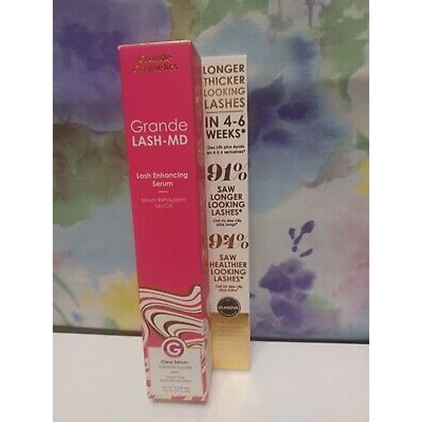 Grande Lash GrandeLash-MD 3 Month Supply Lash Enhancing Serum. Full Size, 2 ml.