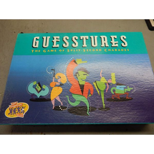 Guesstures - The Game of Split-Second Charades First Edition