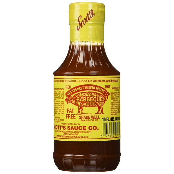 Scott's BBQ Sauce - Fat and Sugar Free, 16 fl oz