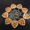 Valerie Personalised Engraved Wooden Keyring