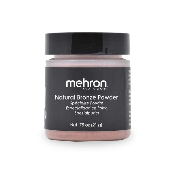 Mehron Makeup Special Effects Powder (.75 ounce) (Natural Bronze)