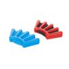 2PCS (Blue+Red) Hair Styers Styling Accessories Sponge French Hair Twist Braider Braiding Tool DIY Hair Machine for Women Lady Girl