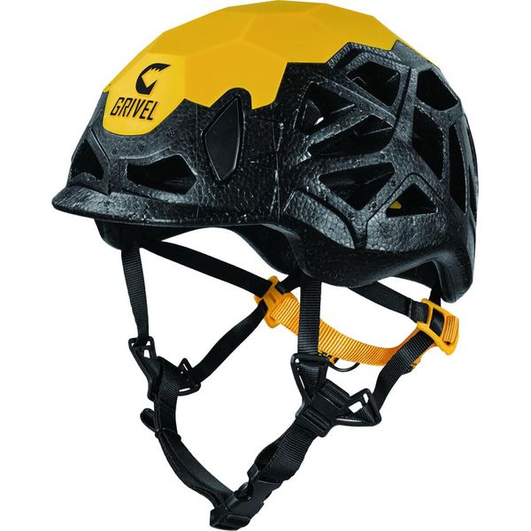 Grivel GVHEMUT Mountain Climbing Helmet Mutant, Black x Yellow (BLKYEL) L/XL