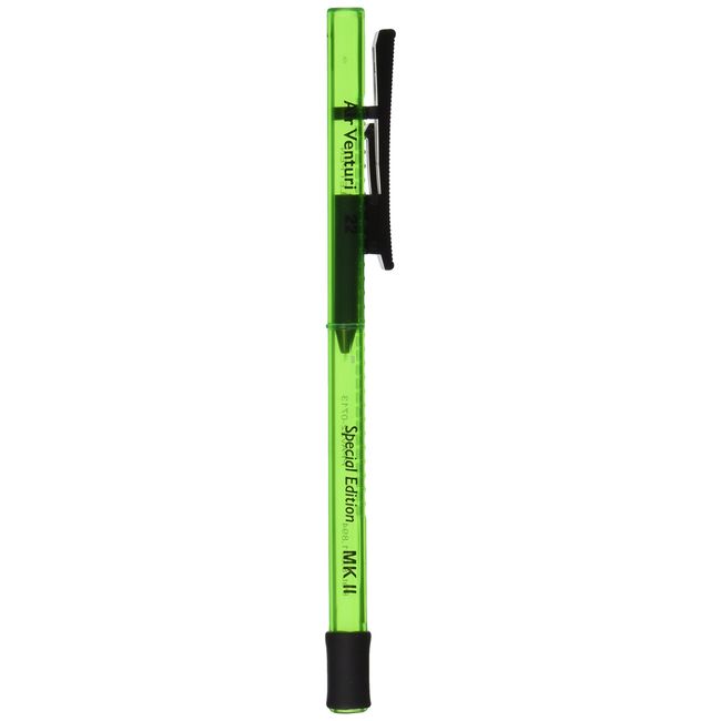 Air Venturi Pellet Pen, Holds 15 .22-Cal Pellets, Green