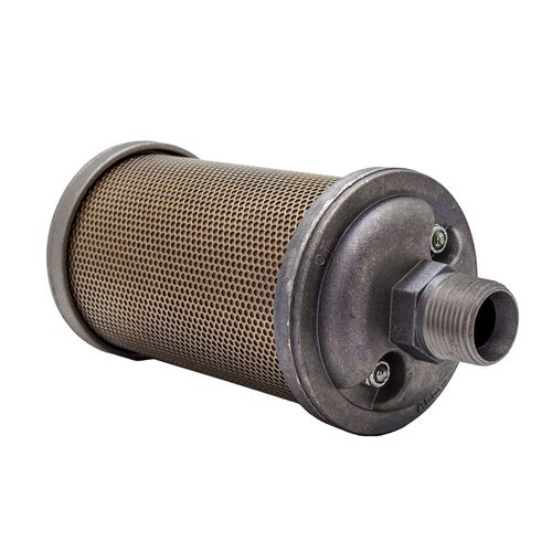 Industrial Service Solutions ALWITCO X07 Atomuffler Air Dryer Muffler | 3/4 inch NPT Male, Single Chamber, 175 PSI | Replacement Part | Dual-Stage Filter | for Compressed Air Equipment & Systems