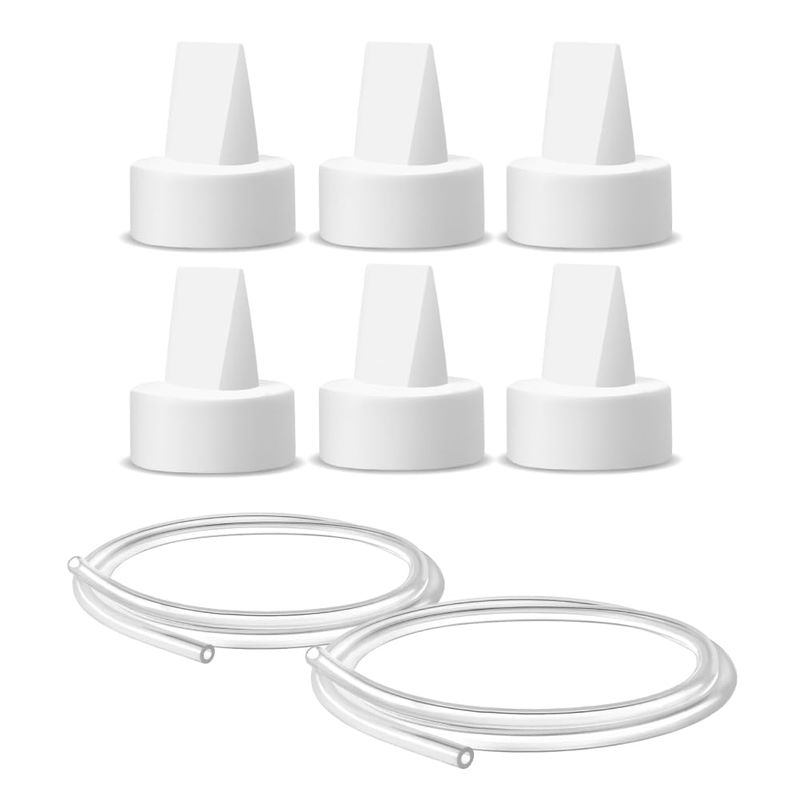 Maymom 2 stuks brede halspomp voor Spectra S1/S2 pompen; met brede openingsflens; niet-originele Spectra-flens (twee 12 mm flens