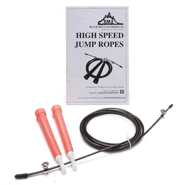 Black Mountain Products Speed Jump Rope Cable, Pink