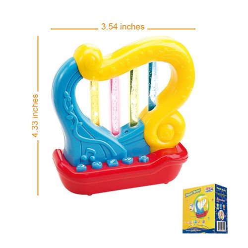 Portable First Harp Musical Instrument - Educational Toy for Children Learning and Entertainment