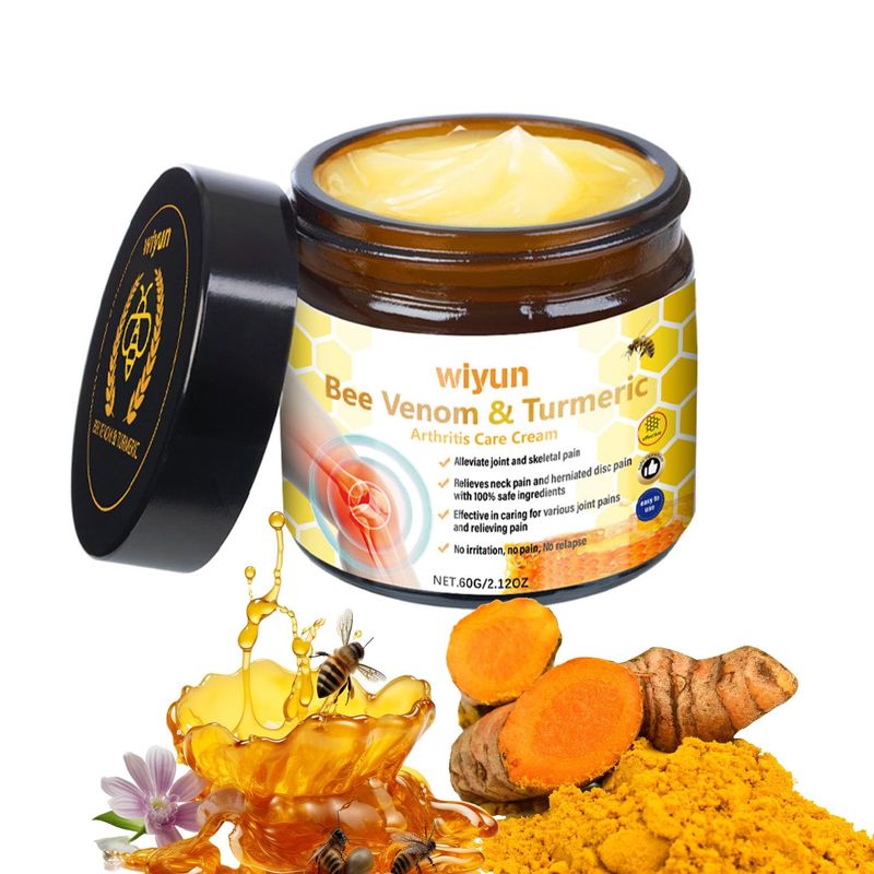 Bee Venom Ointment, Bee Venom and Turmeric Joint Cream, Turmeric Bee ...