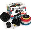 Drillbrush Scrub Brush - Drill Scrub Brush Attachment 7- Stone Cleaning - Deep