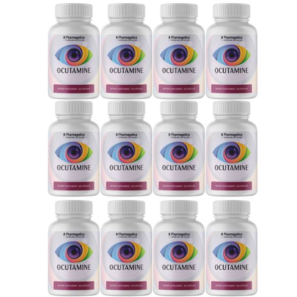 Ocutamine Dietary Supplement 12 Bottles 720 Capsules
