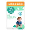 Fred & Flo Size 4 Nappies Jumbo 84 Pack (Pack of 2)