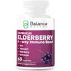Elderberry Extract - 4 Way Immune Support with Elderberry, Powerful Antioxidant
