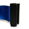 VIP Crowd Control Retractable Safety Wall Queue Barrier With Tuff Tex Black Finished (156" Red)
