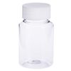 ROSENICE 10pcs Empty Plastic Bottles 80ml with Lid for Medicine Pill