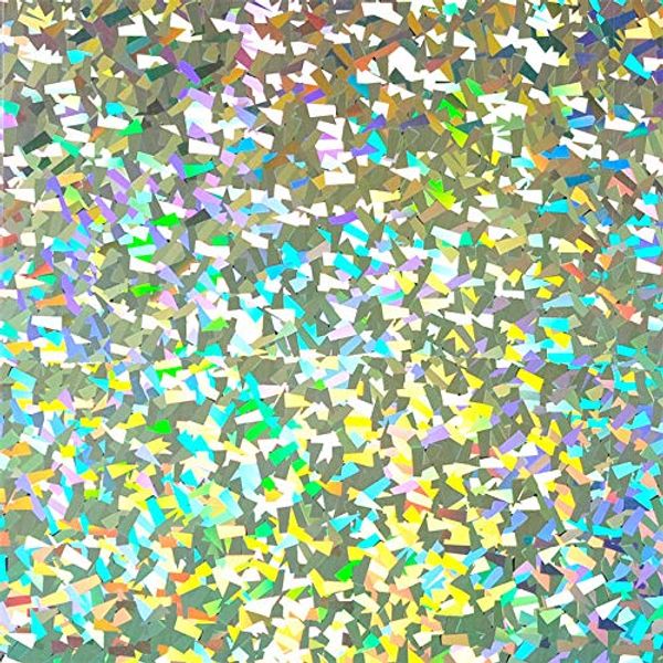 Siser Holographic Flex Film, Width: 50 cm, Colour: Crystal Silver