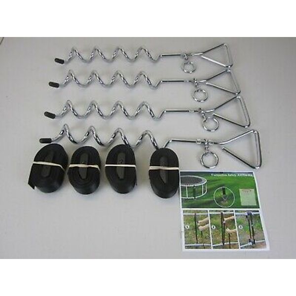 Trampoline Safety Anchor Kit (Brand New)