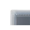 CleanPEAK Set of 2 Medium 5 Litre Plastic Stackable Storage Boxes With Lids