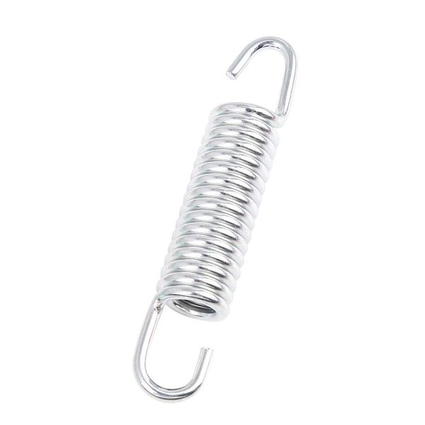 sourcingmap 8cm Silver Tone Motorcycle Bracket Kickstand Return Spring