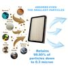 HQRP Exhaust HEPA Filter compatible with Sears Kenmore EF-1 EF1 86889 20-86889 KC38KCEN1000 53295 8175062 WPL4370417 2086889 40324 Replacement