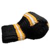 FunisFun Beer Mitten Gloves, Knit Stitched Drink Mitt Holder for White Elephant Gag Gift Tailgating Idea Large