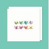 t'art designs - Well Done Rainbow Heart Card Design
