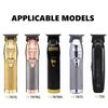 Replacement DLC Trimmer Blade Compatible with Babyliss PRO FX787 & FX726 Deep Tooth, Gold