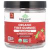 Organic Fiber Gummies, Strawberry, 60 Gummies