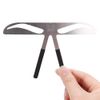 Eyebrow Stencils, Eyebrow Kit Easy Makeup Shaping Template Permanent Eyebrow Ruler Eyebrow Measure Balance Extension Eyebrow Shape Stencil(Classic Eyebrow)