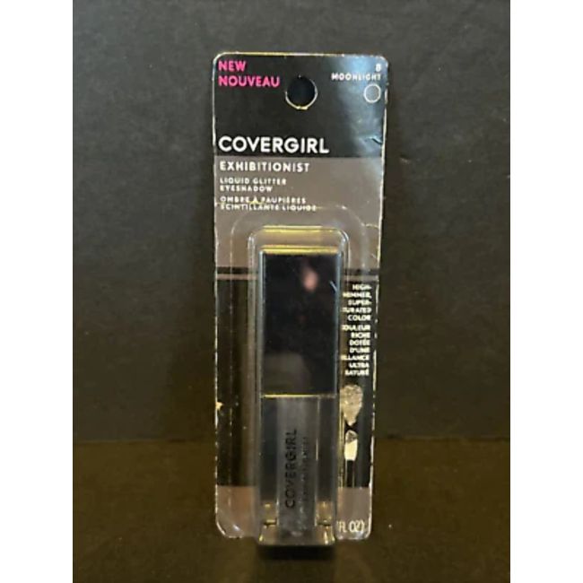 Covergirl Exhibitionist Liquid Glitter High Shimmer Eye Shadow # 8 Moonlight