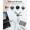 YANMONGI Charger Cable Compatible with PLAUD Note, 3.3FT 4 Pin Replacement Magnetic USB Charging Cable for PLAUD Note Voice Recorder