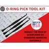 Bojo Tools - 3-Piece O-Ring Pick Tool Kit in Pouch - Heavy Duty