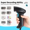 JIAN BOLAND Barcode Scanner USB 1D Wired CCD Barcode Reader Supports Screen Scan Bar Code Scanners for Store, Supermarket, Warehouse-U1