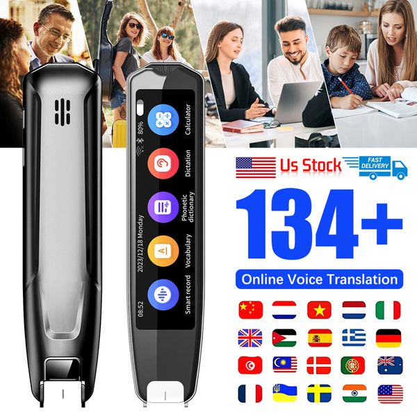 2025 Smart Scan Translator Pen Text Reading Pen 134 Language Translation Device