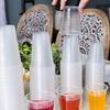 PLASTICPRO 7 oz Disposable Plastic Medium Weight Clear Drinking Cups [100 Count]